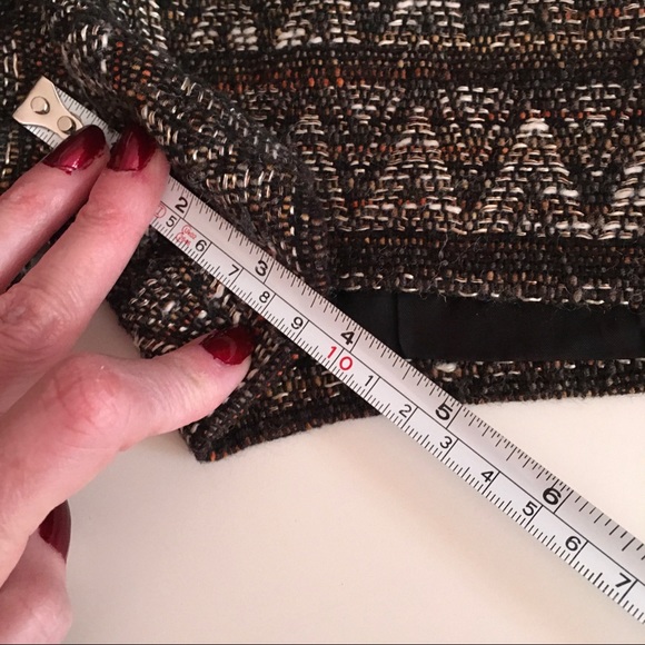 Trina Turk Tweed and Black Leather Shorts - Picture 10 of 15